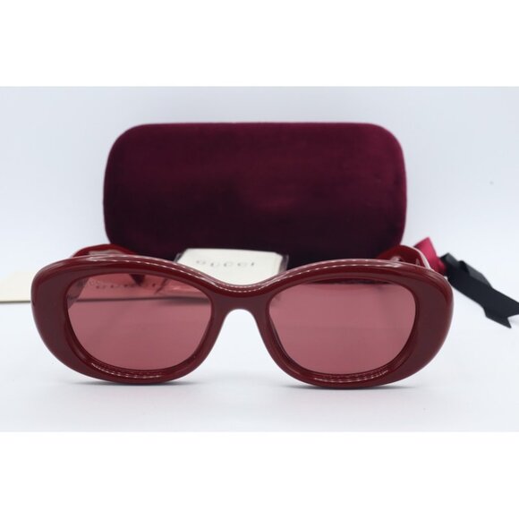 Gucci GG 1829SK 003 Cat Eye Maui Rose Sunglasses Maui Rose Lenses 53mm main image 5